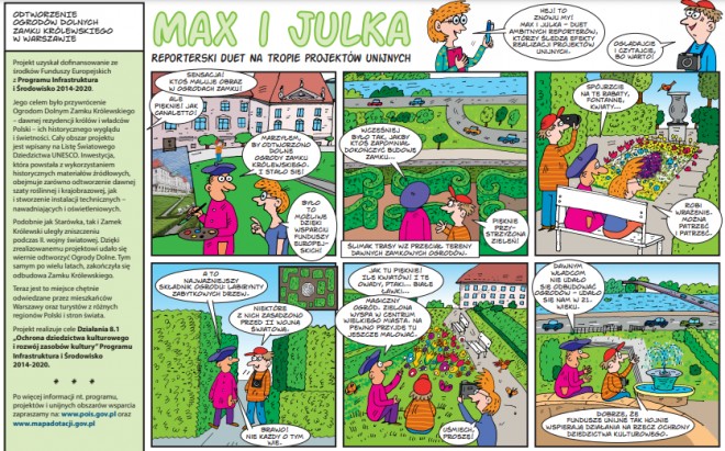 Poznajcie Maxa i Julkę – bohaterów komiksów dla dzieci